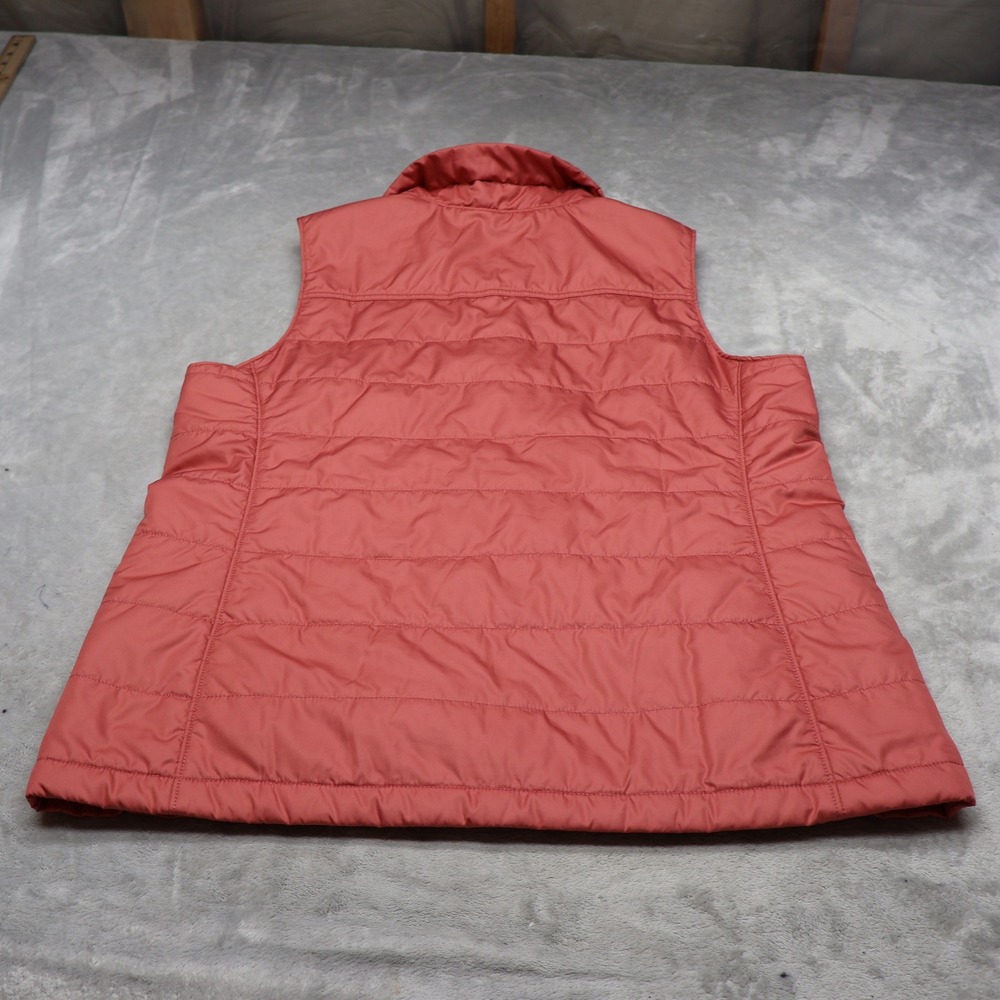 LL Bean Vest Womens Medium Rose Mountain Classic Puffer Light‎ Pack Insulated - Picture 9 of 12